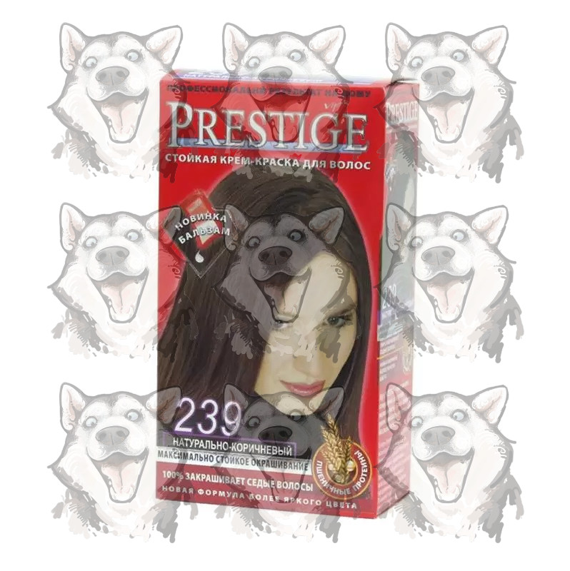Крем-краска для волос Prestige Сверхстойкая тон 239 натурально ...