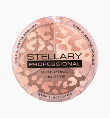 Палетка для контуринга Stellary Face Sculptor 3в1 тон 02 11.4 г. Купить ...