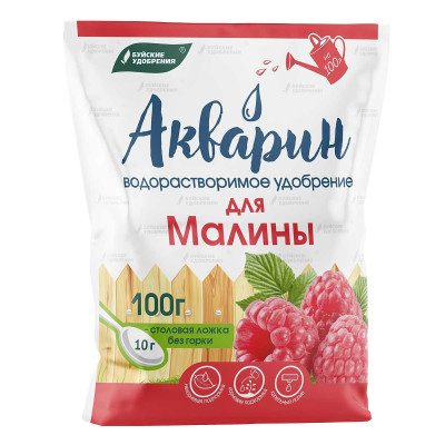 Удобрение Буйские удобрения Акварин Для малины водорастворимое 100 г ...