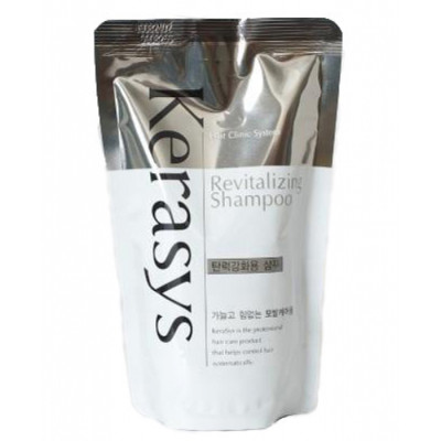Шампунь для волос KeraSys Hair Clinic Revitalizing оздоравливающий запасной блок 500 мл. Купить в интернет-магазине Бонжур