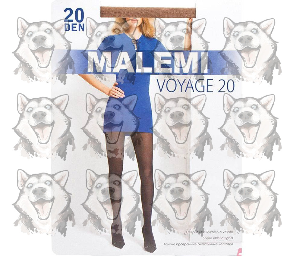 Колготки Malemi Voyage 20 Den цвет Nero размер 4. Купить в  интернет-магазине Бонжур
