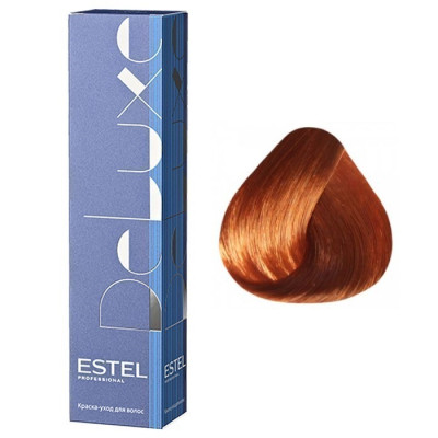 Краска для волос Estel De Luxe 7/44 Русый медный интенсивный 60 мл ...