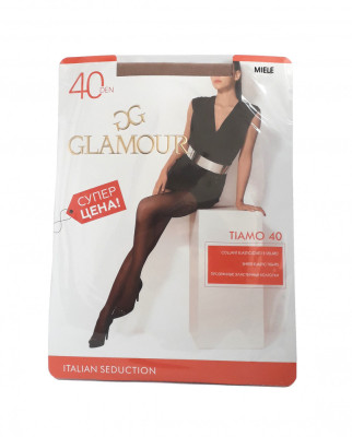 Колготки Glamour Tiamo 40 Den цвет Miele размер 3. Купить в интернет-магазине Бонжур