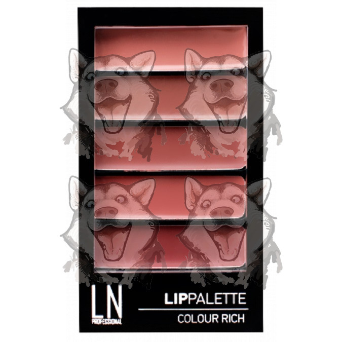 Палетка помад для губ LN Professional Lip Palette тон 01 6 гр. Купить в ...