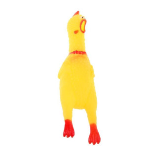 Игрушка пищащая "Курица" малая 16,5см 897811