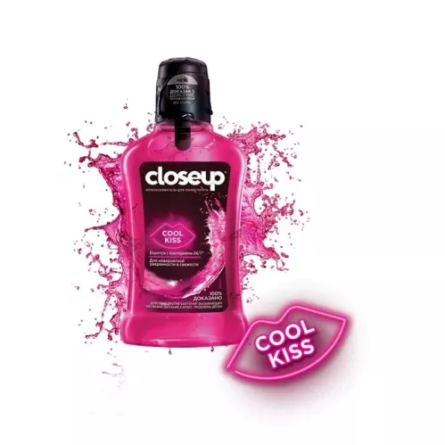 Ополаскиватель для полости рта Close Up Cool Kiss 250 мл – 1