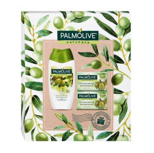 Подарочный набор Palmolive Интенсивное увлажнение Гель-крем для душа 250 мл, мыло туалетное 90 гр