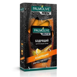 Подарочный набор Palmolive для мужчин Гель для душа Цитрусовый заряд 250 мл, гель для душа Спорт 250 мл