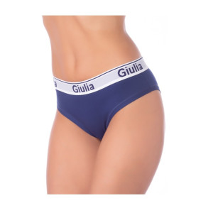 GIULIA COTTON SLIP 01 Слипы спорт S blu scuro