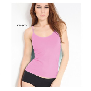 GIULIA CARACO Майка тонкие бретели S/M sweet lilac