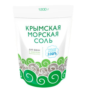 Соль для ванн морская "Крымская" Можжевельник, 1200 г 2035068