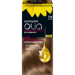 Краска для волос Garnier Olia оттенок 7.0 Русый, светло-коричневый 112 мл - 1