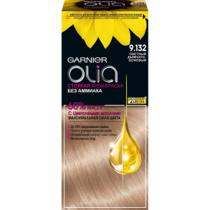Краска для волос Garnier Olia оттенок 9.132 Светлый дымчато-бежевый, блонд 112 мл - 1