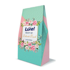Подарочный набор Lure Delicate Touch BIO-крем для рук Увлажняющий Алоэ Вера 75 мл и BIO-крем для рук Комплексный уход 75 мл