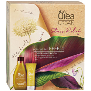 Подарочный набор Olea Urban Stress Relife Крем-гель для душа 300 мл и крем для рук увлажняющий 75 мл