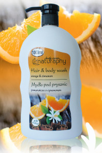 Гель для душа Blux Naturaphy Апельсин и Корица 1 л