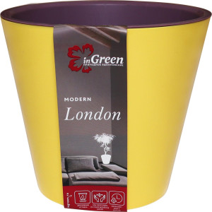 Горшок для цветов InGreen London спелая груша d=23см 5 л
