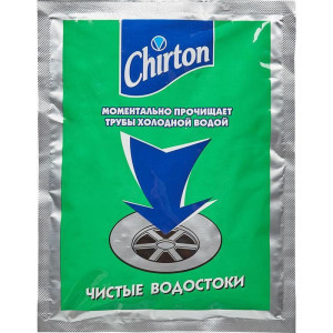 Чистящее средство Chirton для прочистки труб холодной водой 60 гр