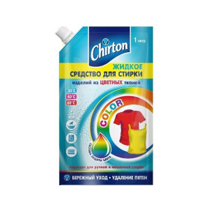 Гель для стирки Chirton для цветных тканей 1 л