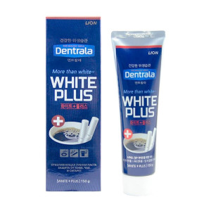 Зубная паста Dentrala White plus защита от кофе,чая и сигарет отбеливающая 150 гр
