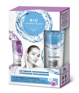 Подарочный набор Bio Cosmetolog Professional Крем для лица+крем для век 45 мл +15 мл