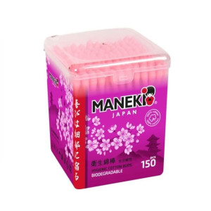 Ватные палочки Maneki Sakura стакан 150 шт