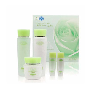 Косметический набор 3W Clinic Snail Moist Control Skin Care для лица увлажняющий с муцином улитки