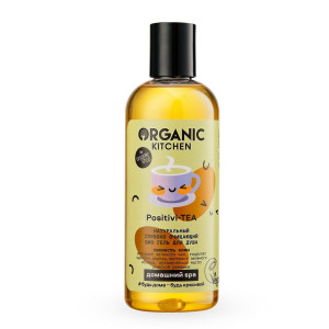 Гель для душа Organic Kitchen Домашний SPA Positivi-Tea БИО Натуральный глубоко очищающий 270 мл