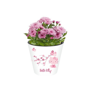 Горшок для цветов Hello Kitty Сакура d=16 см 1.6 л