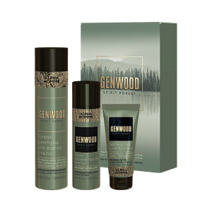 Подарочный набор Estel Genwood Shave Лосьон, масло, шампунь