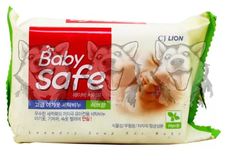 Мыло хозяйственное Lion Korea Baby Safe аромат трав 190 гр – 1