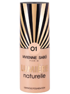 Тональный крем Vivienne Sabo Lumiere Naturelle эффект сияния тон 01 бежевый 25 мл - 1