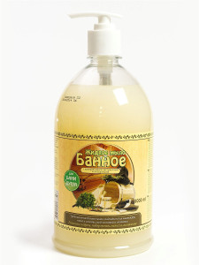 Мыло жидкое Aura clean Банное 1 л