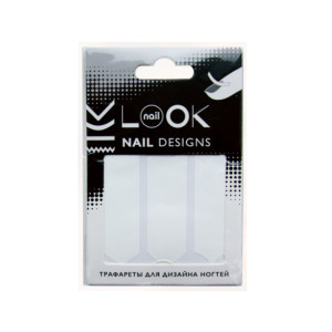 Трафареты для дизайна ногтей Naillook Tip Guides тон 50216 волна