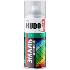 Эмаль Kudo Satin акриловая KU-0A3005 RAL 3005 цвет бордо 520 мл