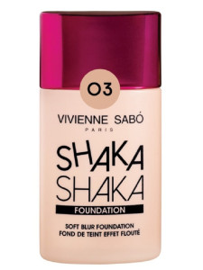 Тональный крем Vivienne Sabo Shaka Shaka с натуральным эффектом тон 03 золотистый 25 мл - 1
