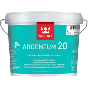 Краска антимикробная ARGENTUM 20 A пл/мат 0,9л