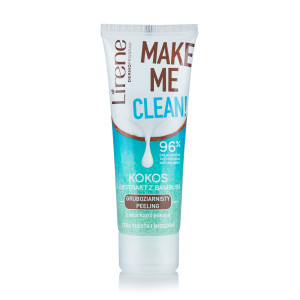 Пилинг для лица Lirene Make Me Clean Грубозернистый с кокосовой стружкой 75 мл