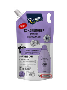 Кондиционер для белья Qualita pring Bouquet Запасной блок 1 л