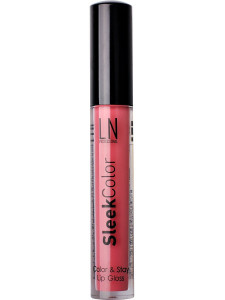 Блеск для губ LN Professional Sleek Color тон 118 глубокий коралловый 6 мл