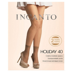 Носки Incanto Holiday 40 den, melon 2 шт