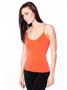 GIULIA CARACO Майка тонкие бретели L/XL flame