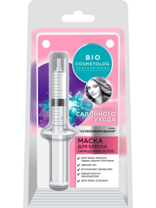 Маска для волос Bio Cosmetolog Professional Professional для блеска окрашенных волос 25 мл