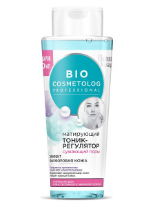 Тоник для лица Bio Cosmetolog Professional Эффект фарфоровой кожи, сужающий поры, матирующий 260 мл