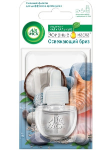 Сменный флакон для диффузора Air Wick Освежающий бриз 19 мл