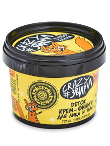 Крем для лица и тела Crazy #звири Турбо белка Турбо белка фильтр Detox.Total перезагрузка 100 мл