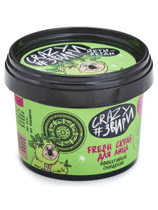 Скраб для лица Natura Siberica Crazy #звири Get Clean!Fresh 100 мл