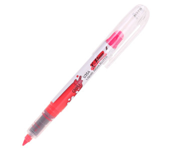 Текстовыделитель Deli X-flow розовый 1-5 мм