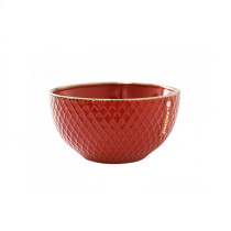 Салатник Бонжур Ornament Red красный 600 мл 13 см