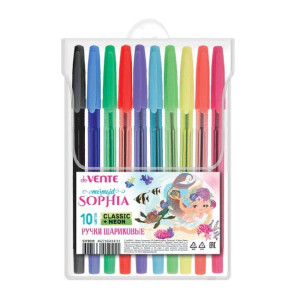R 5073010 deVENTE Н-р шар.ручек Mermaid Sophia 10ц